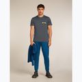 Pánske tričko Icebreaker Merino 150 Tech Lite Infographic obsidian 7