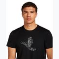 Pánske tričko icebreaker Merino 150 Tech Lite Skiing Yeti black 5