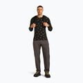 Pánske termo tričko longsleeve icebreaker Merino 200 Oasis Crewe Snow Day black/peridot/aop 4