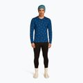 Pánske termo tričko longsleeve icebreaker Merino 200 Oasis Crewe Snow Day atlantis/topaz/aop 4