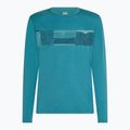 Pánske termo tričko longsleeve icebreaker Merino 200 Oasis Crewe Elevation Line topaz 7