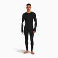 Pánsky termo overal icebreaker Merino 200 Oasis+ black/undyed/cb 4