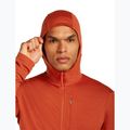 Pánska mikina Icebreaker Merino 260 Quantum IV Zip Hoodie agate 5