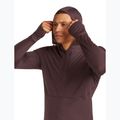 Pánska trekingová mikina Icebreaker Merino 200 RealFleece Descender Zip Hoodie java 5