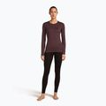 Dámske termo tričko longsleeve icebreaker 200 Oasis Crewe java 2