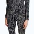 Dámske termo legíny Icebreaker Merino 260 Tech Vertex High Rise Delta Lines AOP black/snow/j 4