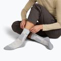 Dámske ponožky icebreaker Merino Hike+ Medium Crew blizzard heather/alloy 3