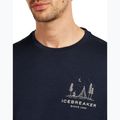 Pánske tričko icebreaker Merino 150 Tech Lite Peaceful Pass Tee midnight navy 5