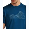 Pánske tričko icebreaker Merino 125 Cool-Lite Sphere Beta Tee atlantis 5