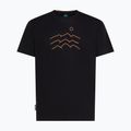 Pánske tričko icebreaker Merino 125 Cool-Lite Sphere Tee Across The Peaks black 7