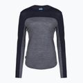 Dámske tričko  longsleeve icebreaker Merino 125 Cool-Lite Sphere Tee CB midnnavy hthr/midnnavy/cb