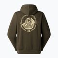 Pánska mikina The North Face Monte Regular Hoodie Graphic new taupe green 5