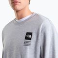 Mikina The North Face Celebration Relaxed Crew Graphic tnf light grey heather 9