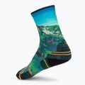 Dámske ponožky Smartwool Hike Mountain Lake Print Crew capri 2