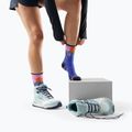 Dámske ponožky Smartwool Hike Mountain Sunrise Print Crew deep navy 7