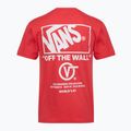 Pánske tričko Vans Stacked Hi Tee crimson haze 2