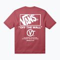 Pánske tričko Vans Stacked Hi Tee crimson haze 2