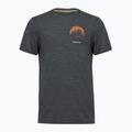 Pánske tričko Smartwool Lunar Bear Active SS Graphic Tee charcoal heather