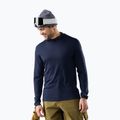 Pánska termo mikina Smartwool Classic Thermal Merino Base Layer deep navy