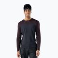 Pánska termo mikina Smartwool Classic Thermal Merino Base Layer Colorblock Crew Boxed mink/charcoal