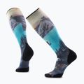 Lyžiarske ponožky Smartwool Ski Targeted Cushion Winter Phase Print OTC purple dawn