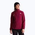 Dámska fleecová mikina The North Face Glacier Fleece 1/4 Zip burgundy crush
