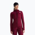 Dámska trekingová mikina The North Face Summit Futurefleece Full Zip Hoodie burgundy crush