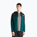 Pánska bunda The North Face Polartec Powergrid Stormgap Hoodie Pacific Teal/Tnf Black 4