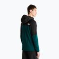 Pánska bunda The North Face Polartec Powergrid Stormgap Hoodie Pacific Teal/Tnf Black 3