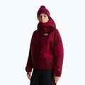 Dámska lyžiarska bunda The North Face Powstar burgundy crush