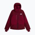 Dámska lyžiarska bunda The North Face Powstar burgundy crush 5