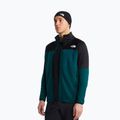 Pánska trekingová mikina The North Face Polartec Powergrid Stormgap pacific teal/tnf black 4