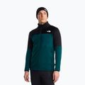 Pánska trekingová mikina The North Face Polartec Powergrid Stormgap pacific teal/tnf black