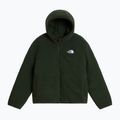 Detská zateplená bunda The North Face Reversible Shasta FZ Hooded caraway seed/bo 8