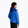 Detská fleecová mikina The North Face Teen Glacier Full Zip Hoodie bold blue/activ blue 4