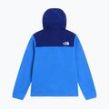 Detská fleecová mikina The North Face Teen Glacier Full Zip Hoodie bold blue/activ blue 6