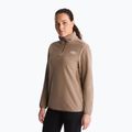 Dámska fleecová mikina The North Face Glacier Fleece 1/4 Zip garnet
