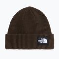 Zimná čiapka The North Face Salty Lined dark chestnut