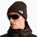 Zimná čiapka The North Face Salty Lined dark chestnut 3