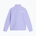 Detská fleecová mikina The North Face Teen Glacier 1/4 Zip pale plum 5