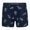 Pánske termo boxerky Icebreaker Merino 150 Anatomica BearTour AOP Boxers midnight navy