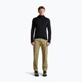 Pánska trekingová mikina Icebreaker Merino 200 Realfleece Descender Half Zip Hoodie black 4