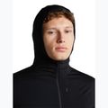 Pánska trekingová mikina Icebreaker Merino 200 Realfleece Descender Half Zip Hoodie black 6