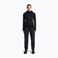 Dámska trekingová mikina Icebreaker Merino 200 Realfleece Descender Half Zip Hoodie black 4