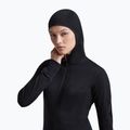 Dámska trekingová mikina Icebreaker Merino 200 Realfleece Descender Half Zip Hoodie black 6