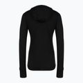 Dámska trekingová mikina Icebreaker Merino 300 Realfleece Descender Zip Hoodie black 2