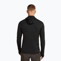 Pánska trekingová mikina Icebreaker Merino 300 Realfleece Descender Zip Hoodie black 3
