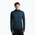 Pánska trekingová mikina Icebreaker Merino 300 Realfleece Descender Zip Hoodie abyss