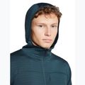 Pánska trekingová mikina Icebreaker Merino 300 Realfleece Descender Zip Hoodie abyss 6
