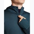 Pánska trekingová mikina Icebreaker Merino 300 Realfleece Descender Zip Hoodie abyss 7